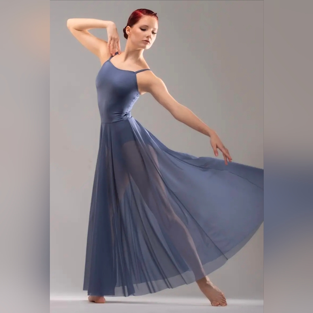 Weissman Elite 14450 Easy On Me Blue Lyrical Costume Base